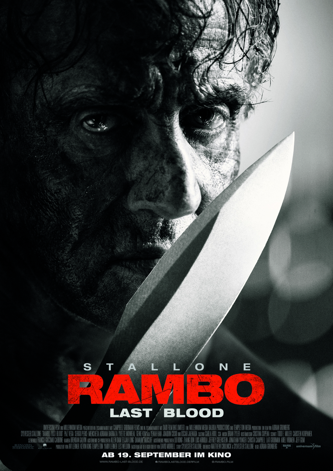 Novo 'Rambo' de Stallone, 'Até o fim' é ultrapassado e